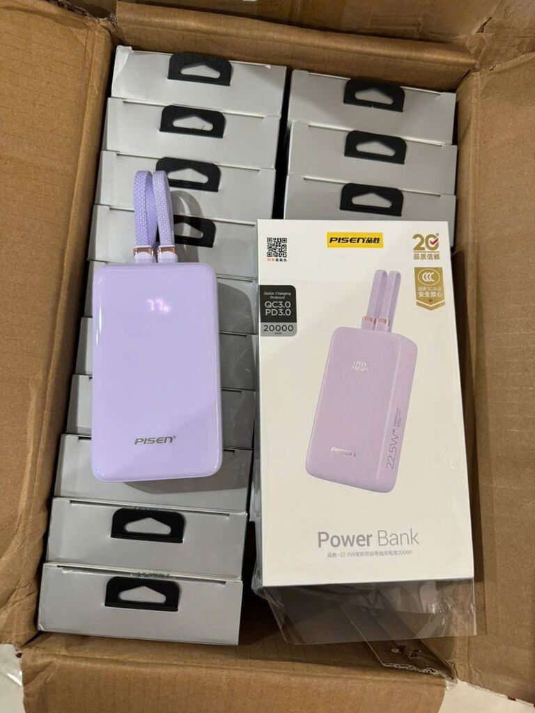 pin dự phòng pisen D166 20,000MAH - Ảnh 3