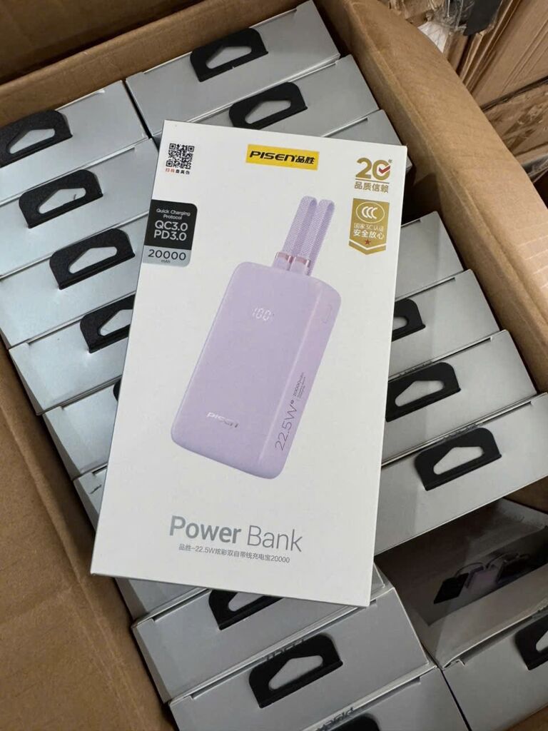 pin dự phòng pisen D166 20,000MAH