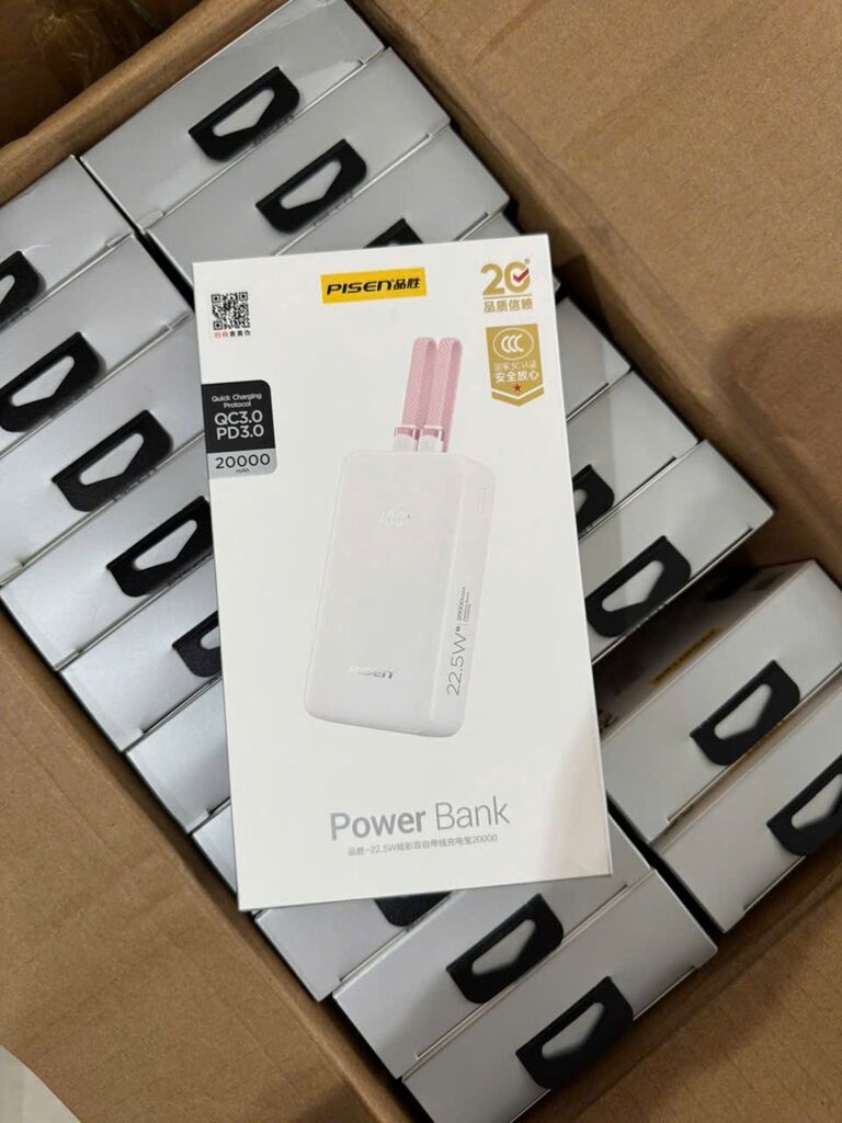 pin dự phòng pisen D166 20,000MAH - Ảnh 2