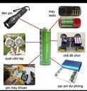 Pin sạc đúng chuẩn 3.7v Linvien đầu lồi / Bằng, dung lượng 2200mah, pin sạc dành cho loa, quạt...cel - Ảnh 4