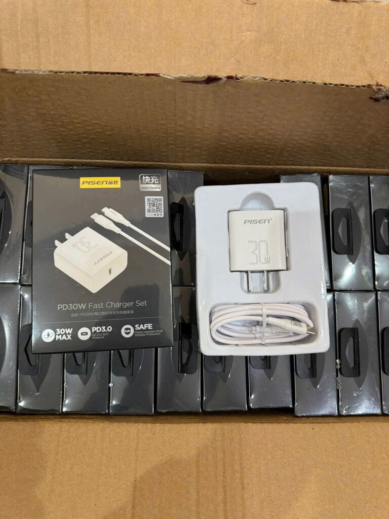 bộ Sạc pisen 30W chính hãng c to L