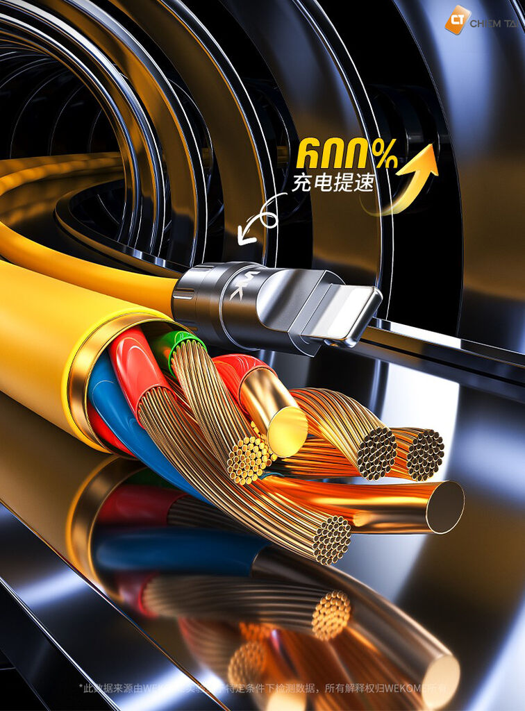 Cáp Wekome wdc20 đa năng 4in1  65W - Ảnh 9