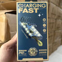 Pin Dự phòng PHANTOM p18 20,000mah Sạc nhanh kèm dây trong suốt - Ảnh 6