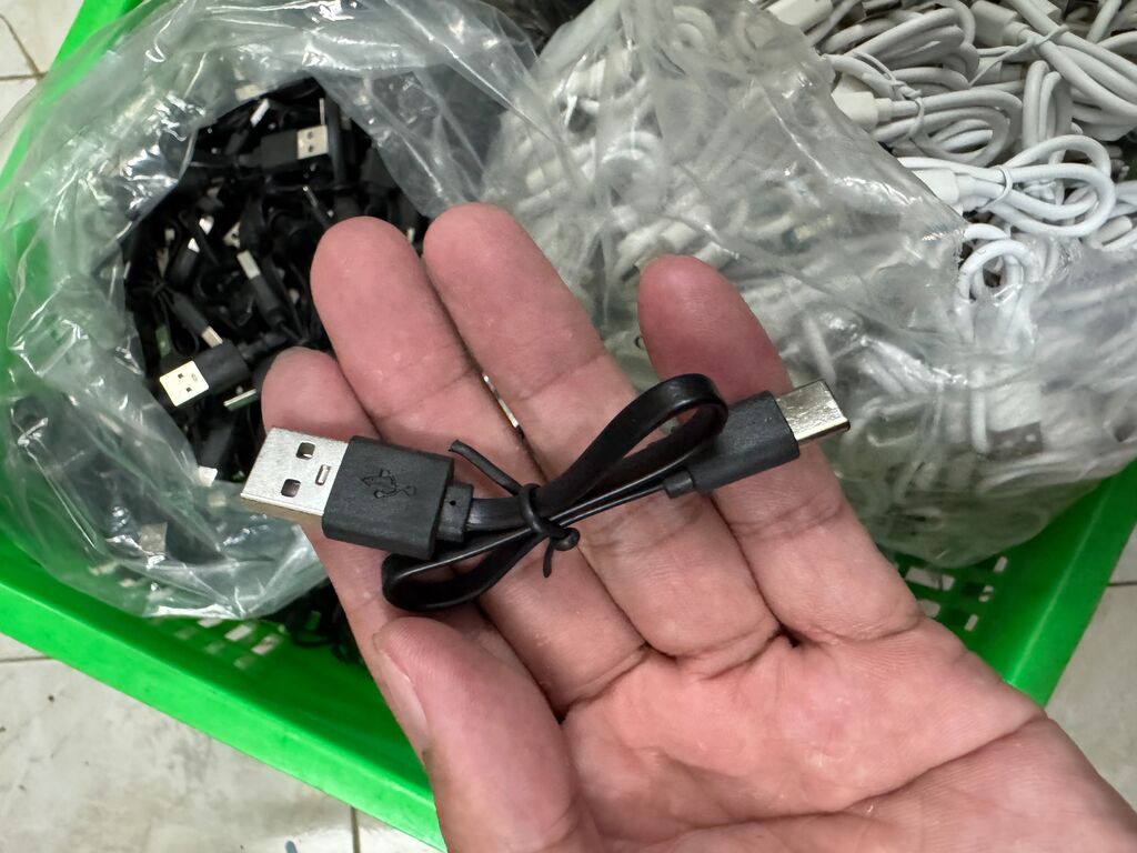 CÁP NGẮN CHÂN USB - C SẠC DỰ PHÒNG giá 1.5k - Ảnh 2