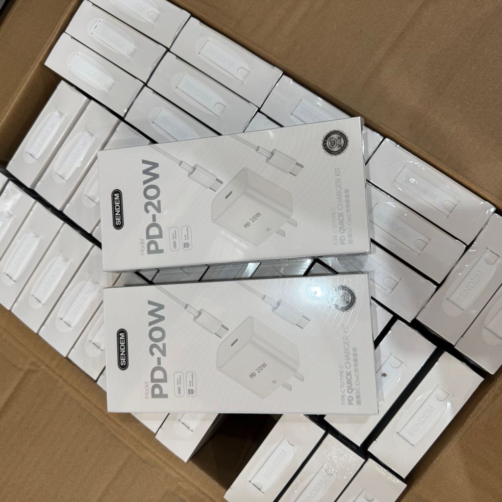 BỘ SẠC SENDEM B06 20W C  TO C - SENDEM 38K