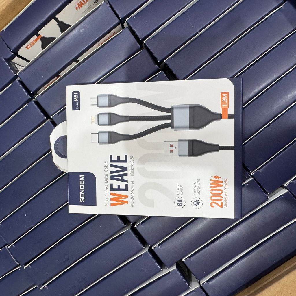 cáp 3 đầu sendem M51