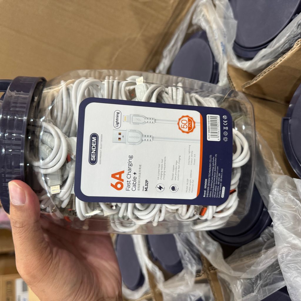 CÁP SENDEM HỘP 50 CÁI 6A SẠC NHANH - Ảnh 2
