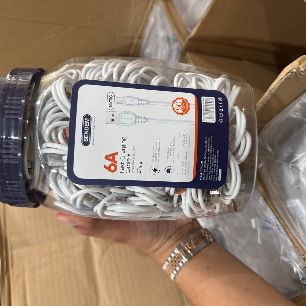 CÁP SENDEM HỘP 50 CÁI 6A SẠC NHANH - Ảnh 4