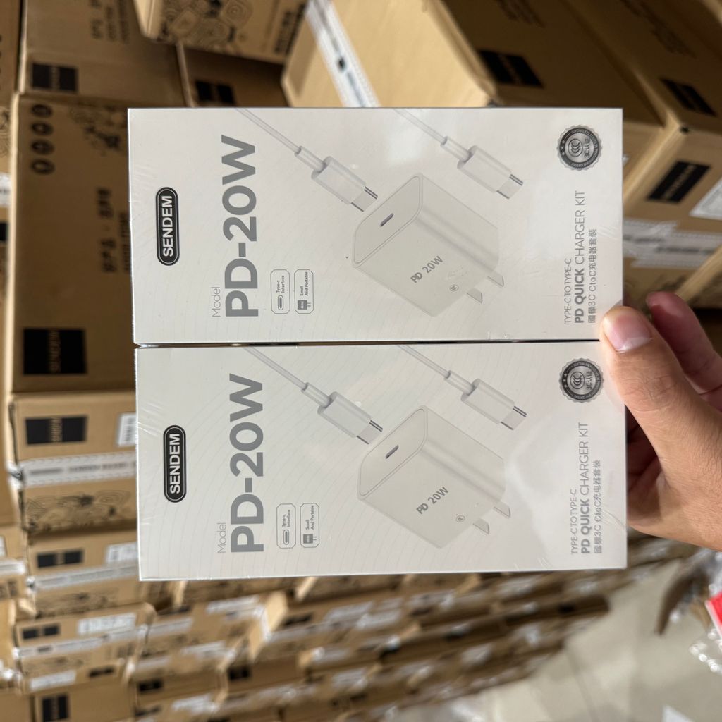 Bộ sạc Sendem 20w  chính hãng - Ảnh 2