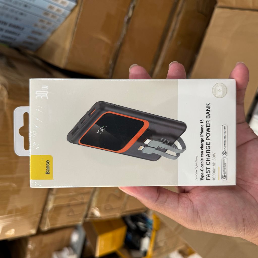 PIN DỰ PHÒNG BAESE 10.000mah SẠC NHANH - Ảnh 2