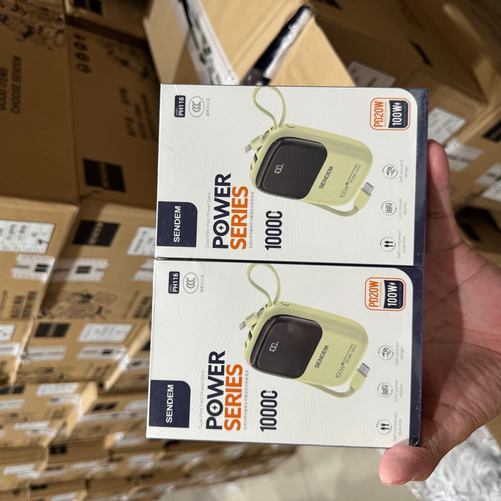 PIN DỰ PHÒNG SENDEM SẠC NHANH - Ảnh 2