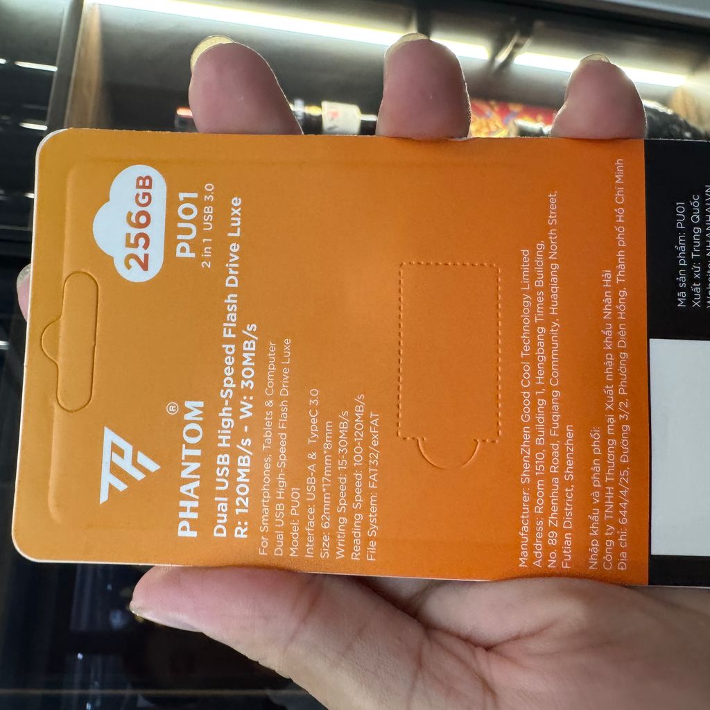 USB 2IN1 PHANTOM CHÍNH HÃNG TỐC ĐỘ CAO BH 5 NĂM - Ảnh 7