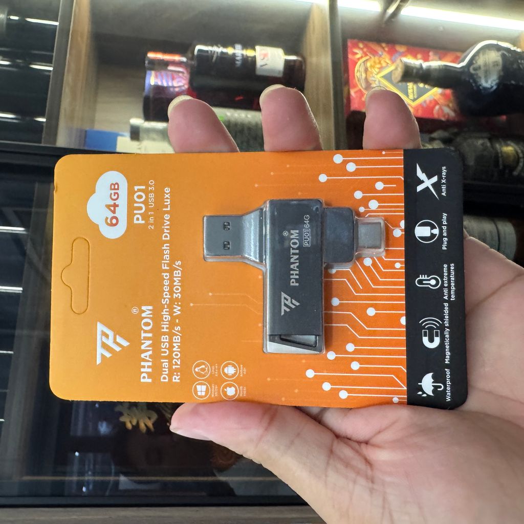 USB 2IN1 PHANTOM CHÍNH HÃNG TỐC ĐỘ CAO BH 5 NĂM - Ảnh 4