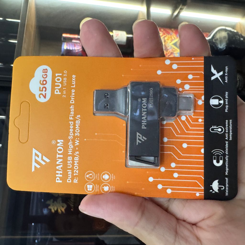 USB 2IN1 PHANTOM CHÍNH HÃNG TỐC ĐỘ CAO BH 5 NĂM - Ảnh 8