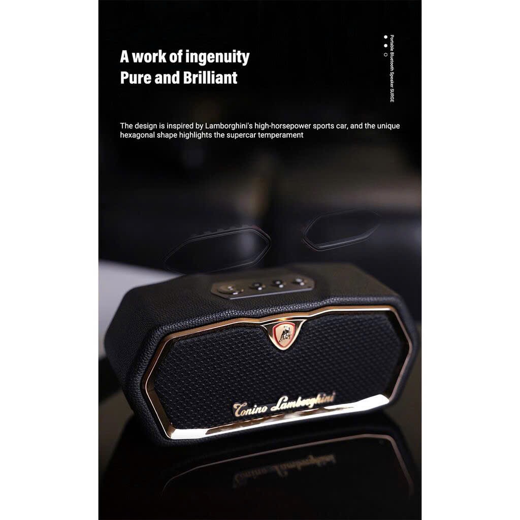 Loa Bluetooth cao cấp TL89 SURGE từ thương hiệu Tonino Lamborghini chính hãng - Ảnh 5