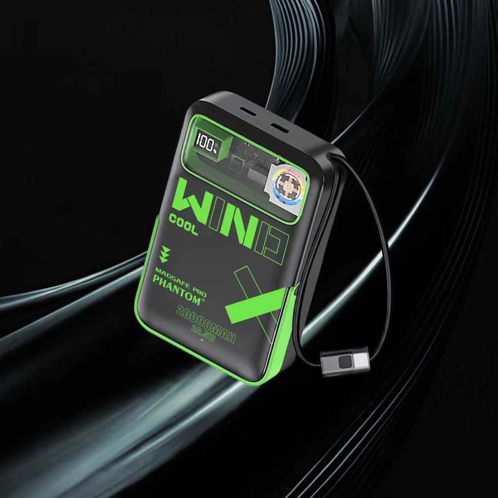 PIN dự phòng magsafe phantom P62 20.000mah - Ảnh 4