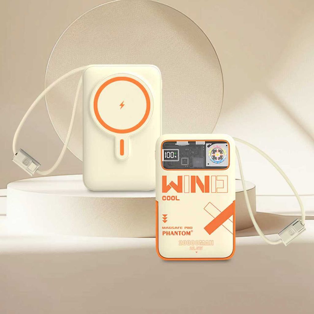 PIN dự phòng magsafe phantom P62 20.000mah - Ảnh 6