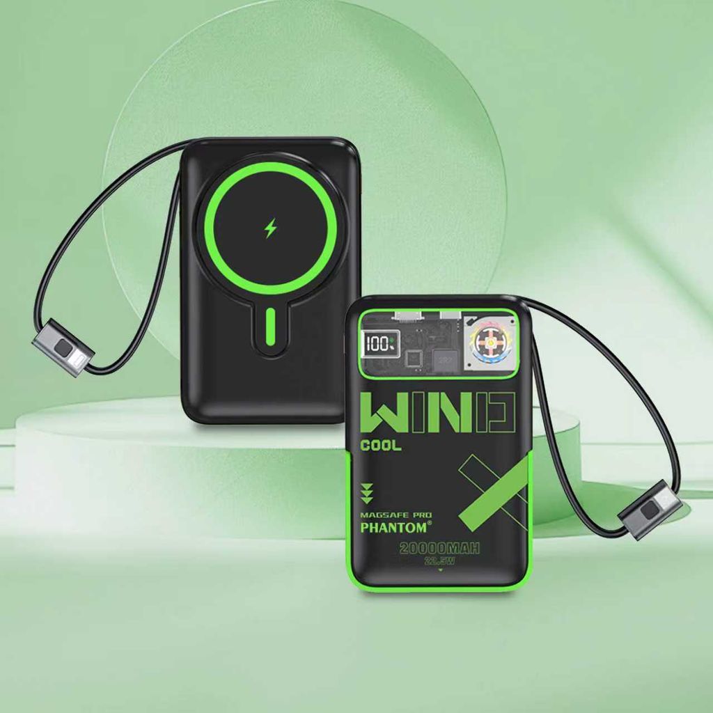 PIN dự phòng magsafe phantom P62 20.000mah - Ảnh 5