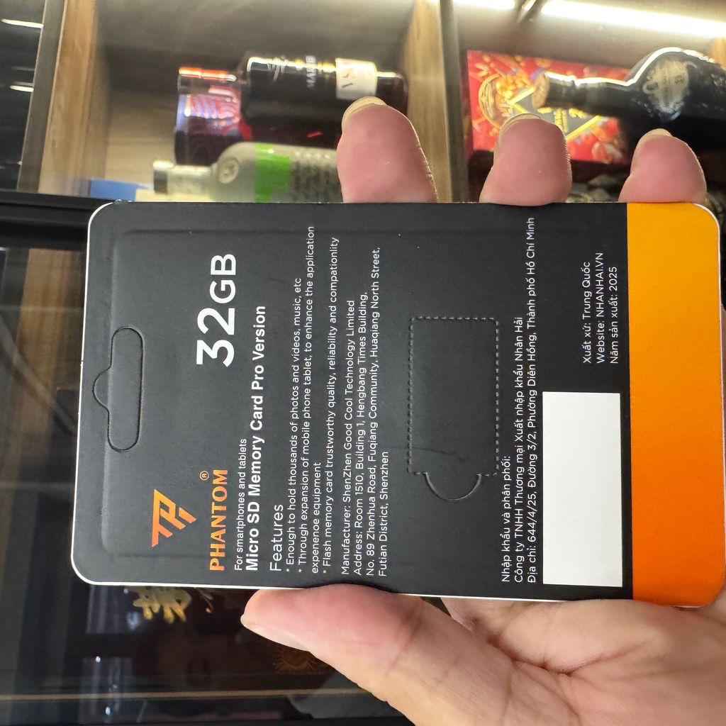 THẺ NHỚ PHANTOM CHÍNH HÃNG BH 5 NĂM - Ảnh 2