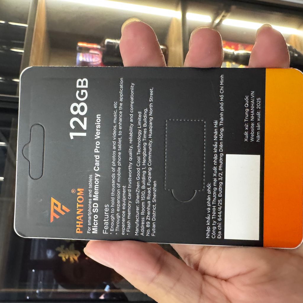 THẺ NHỚ PHANTOM CHÍNH HÃNG BH 5 NĂM - Ảnh 3