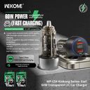 Sạc Ô tô Wekome 60W C54 - Ảnh 4