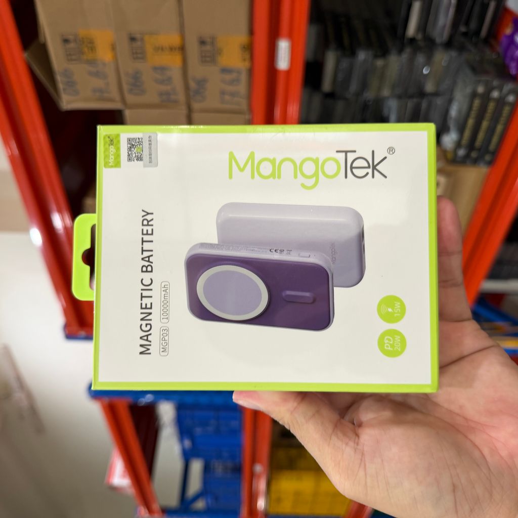 PIN DỰ PHÒNG 10.000MAH MANGOTEK MAGSAFE MGP 03  - Ảnh 3