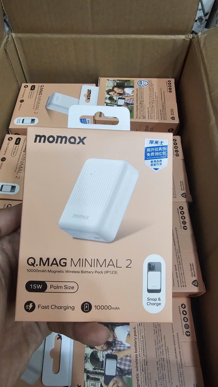 Pin magsafe momax 10.000mah - Ảnh 3