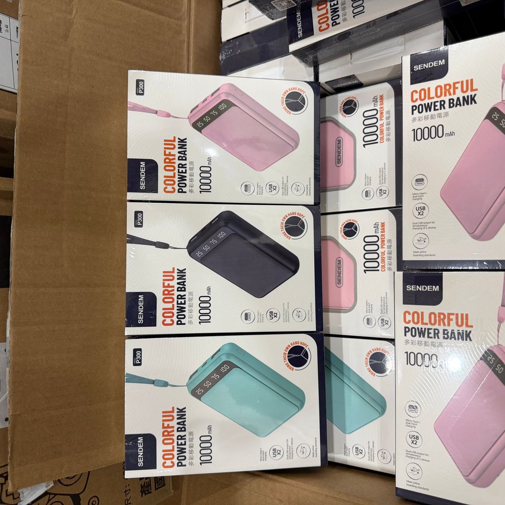 PIN SENDEM 10.000MAH CHÍNH HÃNG P300