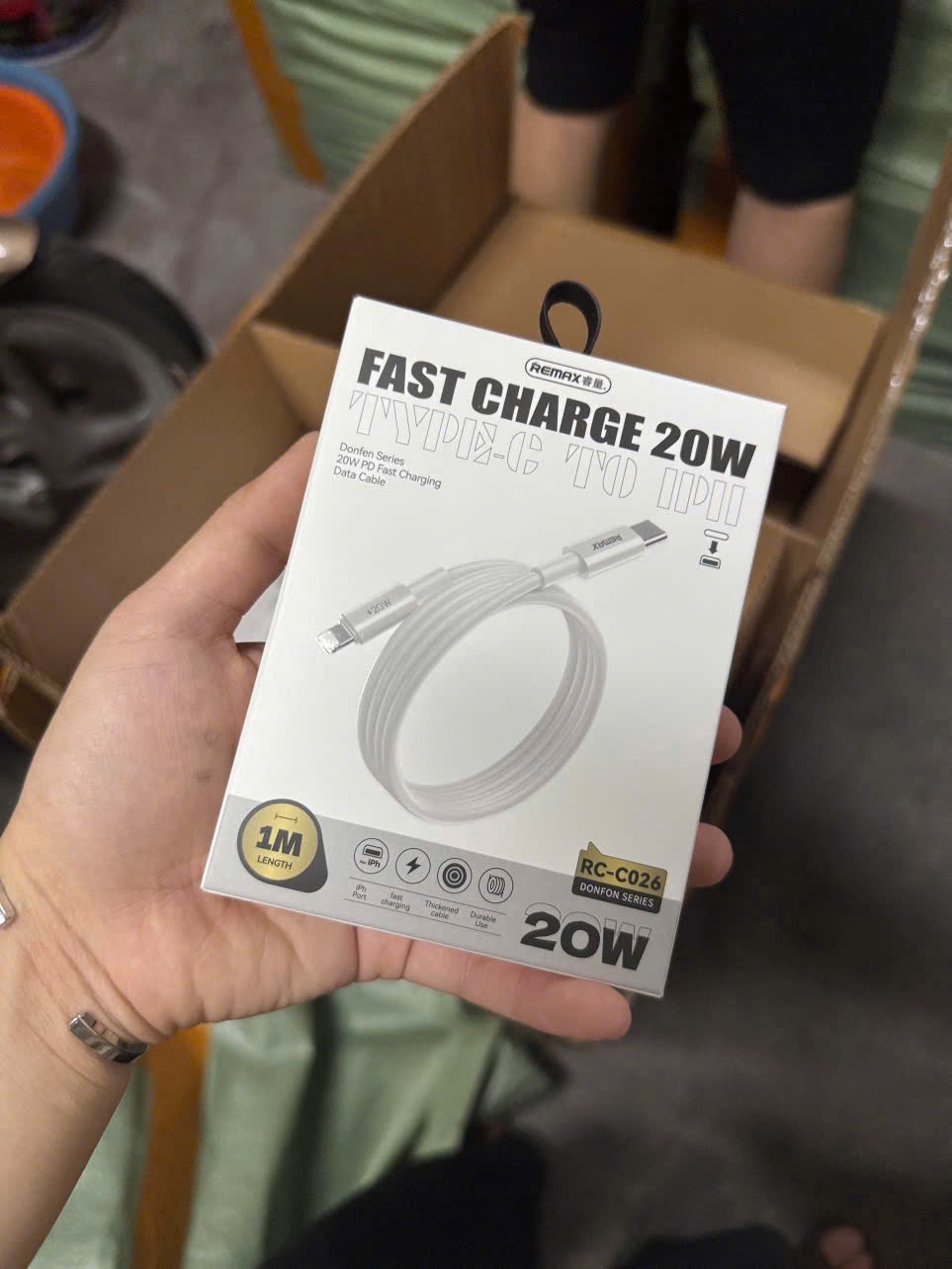 cáp remax rc 026 c to lithing