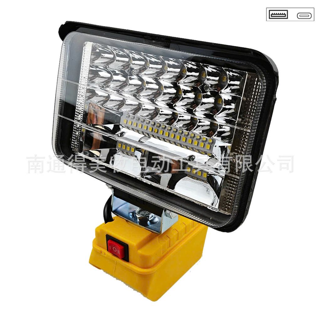 Bóng đèn 48 LED siêu sáng cho mùa mưa bão Sử dụng Pin Khoan Mikita
