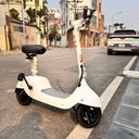 Xe đạp điện gấp gọn OKAI EA10 ( hàng Walmart Mỹ) - màu trắng