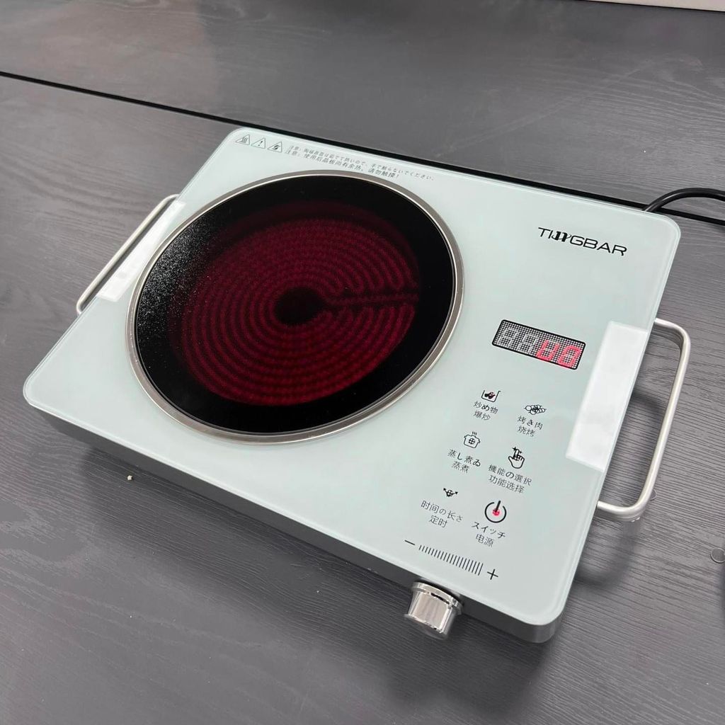 Bếp Hồng Ngoại Đa Năng hãng TINGBAR mặt kính ,Cảm Ứng, Công Suất 2200w,Hẹn Giờ