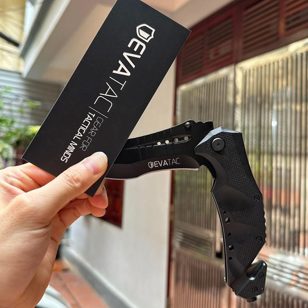 Dao sinh tồn EVATAC Shadow Black ( USA )