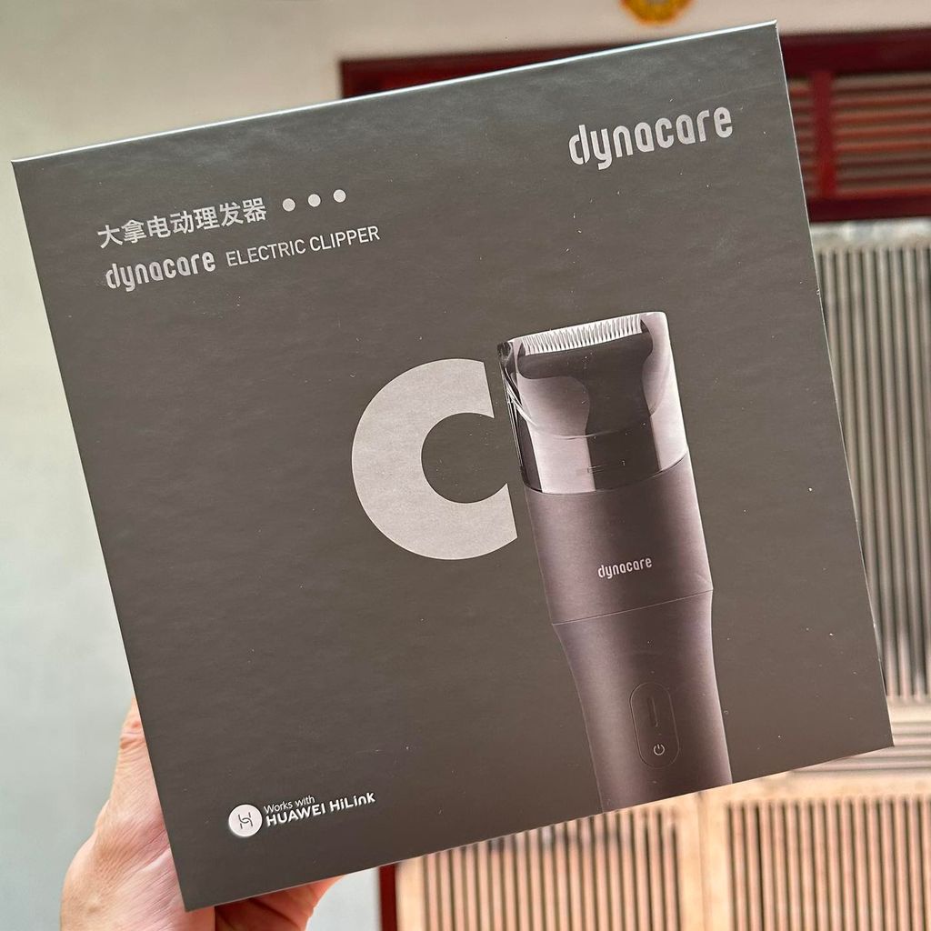 Tông đơ cắt tóc thông minh HUAWEI Dynacare, hút tóc tự động khi cắt