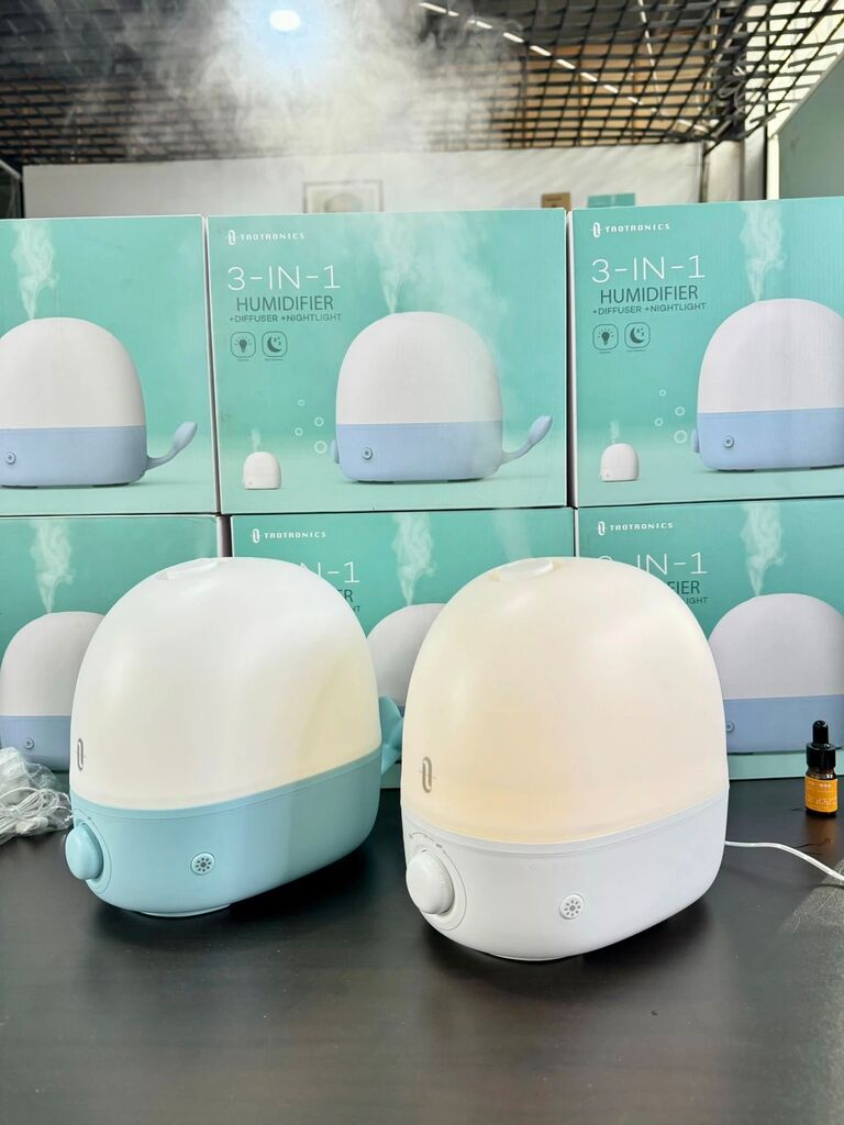 (Kho ảo) Máy phun sương, tạo ẩm kiêm đèn ngủ TAOTRONICS TT-AH038 3 in 1