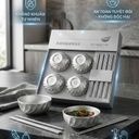 [Kho Long Biên] Bộ 4 Bát + 4 đôi đũa TITAN, chất liệu hợp kim mạ Titanium, Thương Hiệu TAI HEALTHY