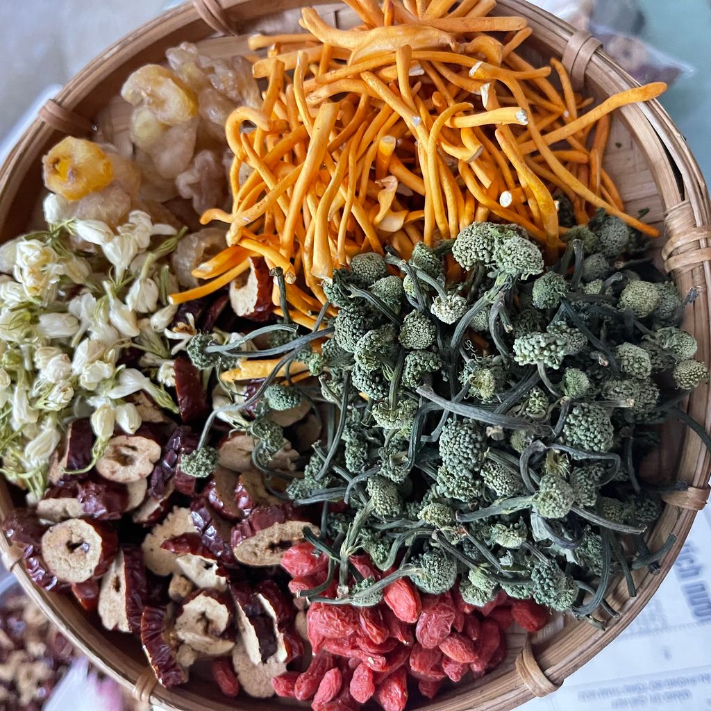 Trà đông trùng tam thất mix vị 