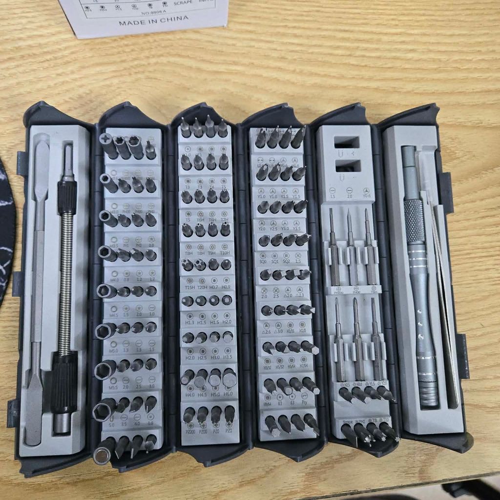 Bộ Tua Vít 128 in1- Gấp Gọn - Tô Vít Chất liệu cao cấp- Chuyên nghiệp
