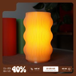 Đèn Trang Trí Wavy Decor Góc Làm Việc