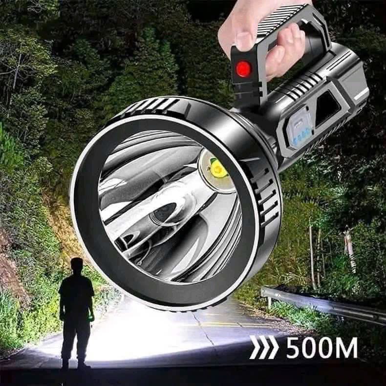 Đèn pin cầm tay chiếu sáng 500m