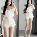 Quần váy 2 lớp - vải đẹp - mã 581