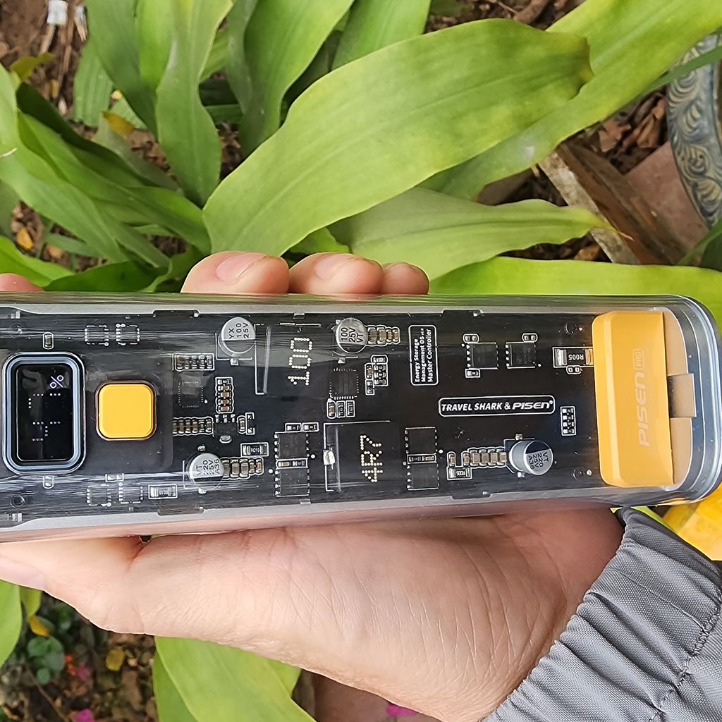 Sạc dự phòng Pisen Pro PD217 20.000mah, 100W trần