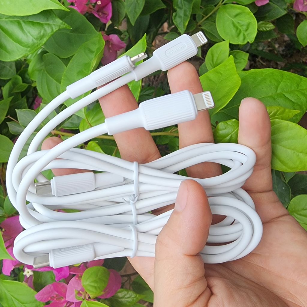 Dây sạc C to L Sabala 27W màu trắng