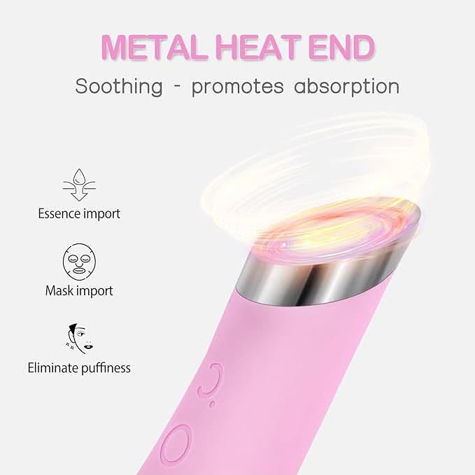 Máy rửa mặt PRITECH bằng silicon, massage nhiệt, tẩy tế bào chết làm sạch sâu BCM-1485 - hàng Amazon
