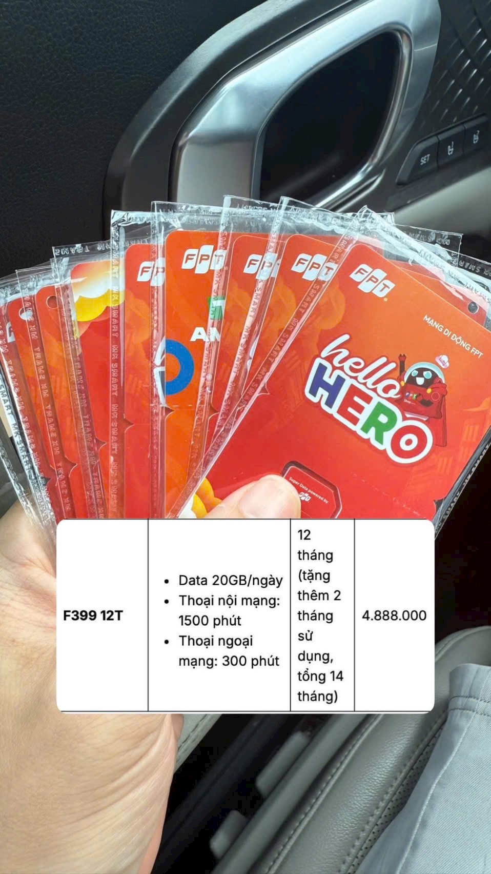Sim Data F399 200GB/ Ngày.