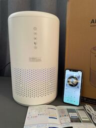 Máy lọc không khí AI300 Water System, tạo ion âm, Loa Bluetooth , đèn UV diệt…