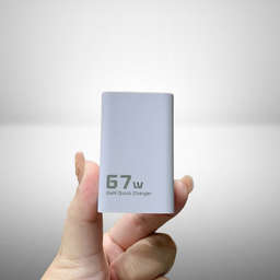 Củ sạc nhanh GaN TOOCKI 67W – 3 cổng (2 USB-C + 1 USB-A). Màu ngẫu nhiên