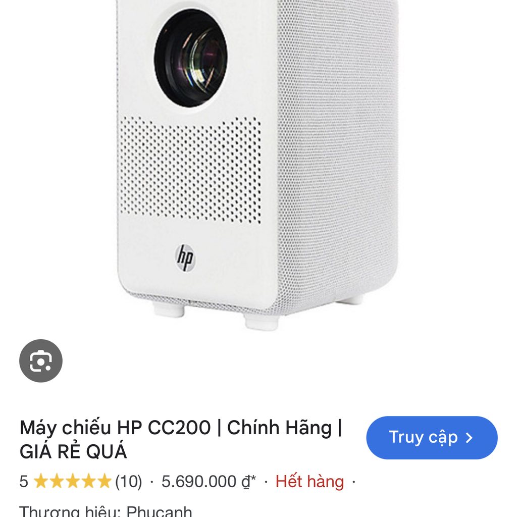 Máy chiếu HP Projector CC200 - 