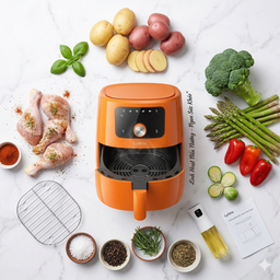 Nồi chiên không dầu thông minh Xiaomi Lydsto XD-ZNKQZG03 - bản quốc tế, có kết…
