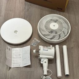 Quạt cây 11 cánh XIAOMI Viomi VXFS12A-J, có thể tăng giảm chiều cao